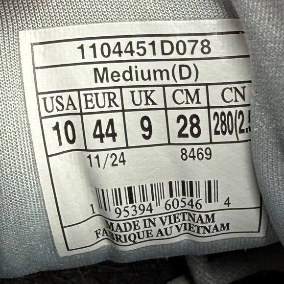 Brooks Glycerin 22 Mens Grey Running Shoes Road Athletic Sneakers Size 10 - Picture 7 of 7